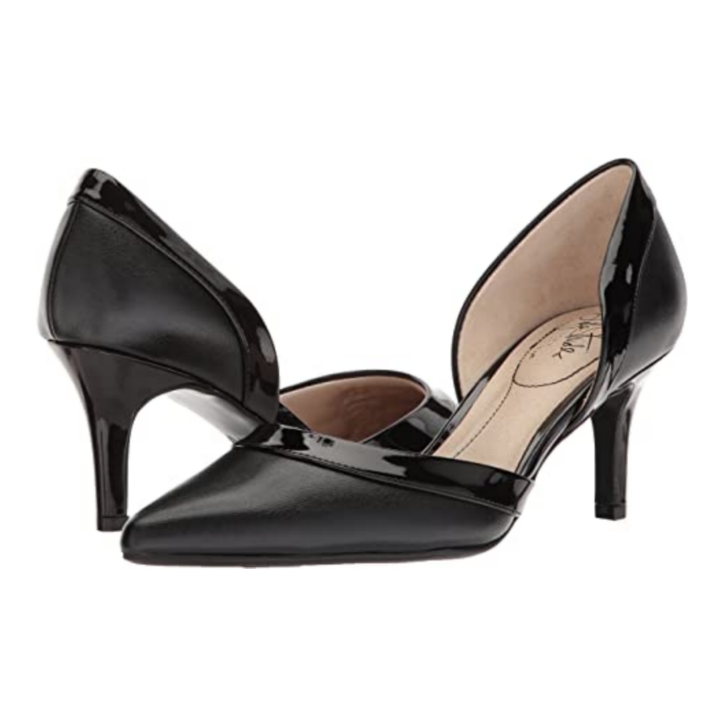 LifeStride Women's Saldana Pump, Black, 9W